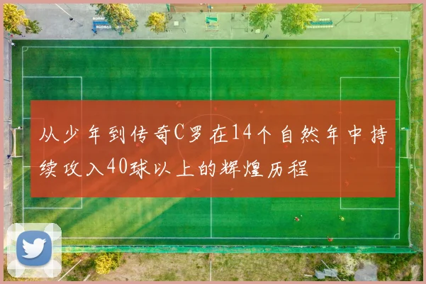 从少年到传奇C罗在14个自然年中持续攻入40球以上的辉煌历程